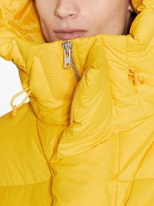 Chaqueta Acolchada con Capucha y Cierre de Cremallera para Hombre, con Logotipo Personalizado, Resistente al Viento, con Bolsillos y Tejido Teñido para Senderismo - Product Image 2