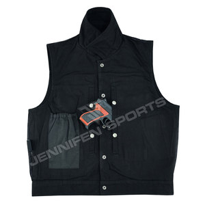 Chaleco de Motocicleta Hecho a Mano con Lona 100% Algodón, Diseñado para Motociclistas que Buscan Resistencia Duradera, Diseño Clásico y Uso Cómodo - Product Image 4