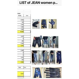 Women's <b>Apparel</b> Overstock Jeans 100% Cotton Women's Jeans Jeans Denim <b>Stock</b> Lot <b>Apparel</b> Cancelled Order <b>Stock</b> Lot - Product Image 3