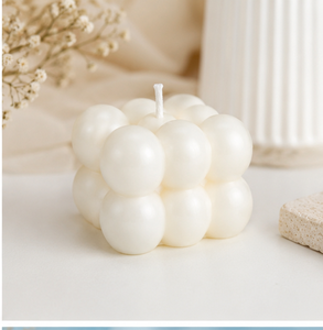 Vela Aromática Cuadrada Elegante Hecha a Mano con Cera de Soya, Aroma Frutal, Sin Humo y de Larga Duración, Ecológica, para Decoración de Bodas y Hogar - Product Image 5