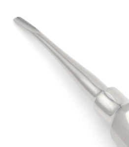 Élévateur dentaire de luxation incurvé de 3 mm, instrument d'extraction dentaire, lame fine et tranchante, coupe-ligament parodontal en acier inoxydable chirurgical - Product Image 2