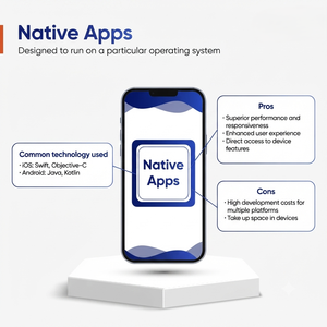 บริการพัฒนาแอปพลิเคชันแบบ Native ระดับมืออาชีพ: การออกแบบ UI/UX และการวางจำหน่ายแอปพลิเคชันบน iOS และ Android ประสิทธิภาพสูง - Product Image 2