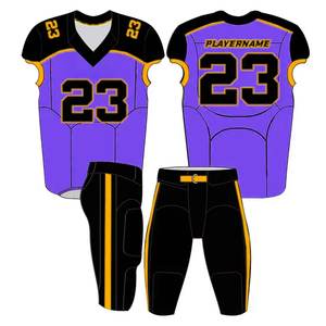 ชุดฟุตบอลแบบกำหนดเอง เสื้อเจอร์ซีย์แบบซับลิเมชั่น ผ้าทวิลล์ลายอเมริกัน ชุดกีฬาคุณภาพดี ราคาดีที่สุด สำหรับผู้ใหญ่ ขาสั้น ผ้าโพลีเอสเตอร์ 100% - Product Image 5