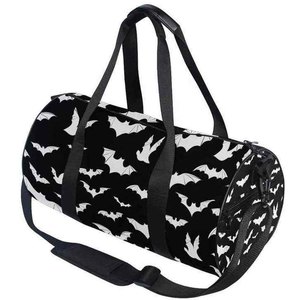 OEM Custom Sublimation Printed Duffle Bags Waterproof Gym Travel Sports Duffel Bag Large Capacity with Logo - Product Image 6