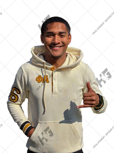Alpha grec personnalisé |   Vêtements de la sororité Phi, sweat à capuche brodé, veste courte, vêtements de sport, uniforme grec, sweat à capuche - Product Image 4