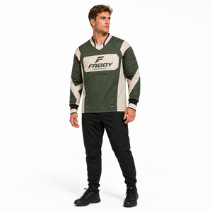 Maillot de paintball professionnel personnalisé, chemise tactique rembourrée, respirante, à manches longues, en mesh sublimé, uniforme sportif d'équipe - Product Image 3