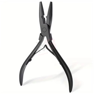 คีมต่อผมแบบใช้ซ้ำได้ คีมสแตนเลสสำหรับต่อผม เครื่องมือจัดแต่งทรงผม - Product Image 1