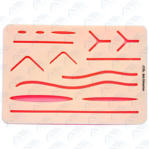 Kit de práctica de sutura de silicona similar a la piel de alta calidad para estudiantes de medicina, Kit de entrenamiento quirúrgico realista duradero, instrumento médico - Product Image 6