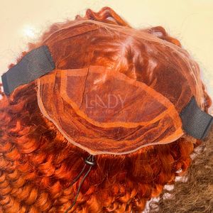 วิกผมสีส้มหยิกยาวคุณภาพสูงจากผมแท้ของคนเวียดนาม - Product Image 2
