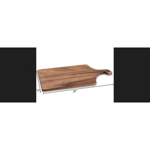 Royal Walnut Wood Chopping Block-Easy to Clean 1.3 cm Thick - Product Image 1