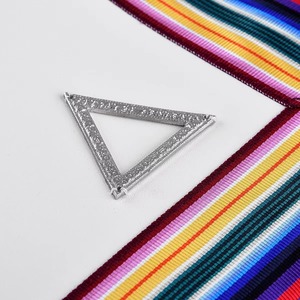 Delantales de la Orden de los Masones WCN y PCN Royal Ark Mariner, Plateados y Multicolores, Tradicionales, para Ceremonias - Product Image 4