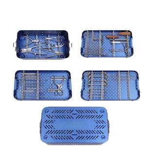 CE & ISO Manual Veterinary Orthopedic Instrument Set 1.5-3.5mm Bone Plate Implant Surgical Kit Steel By <b>Blush</b> Surgical - Product Image 1