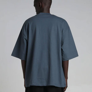 T-shirts pour hommes de haute qualité 100% coton, coupe ample, épaules tombantes, God High Street, 7,5 oz, poids lourd, coupe ample - Product Image 3