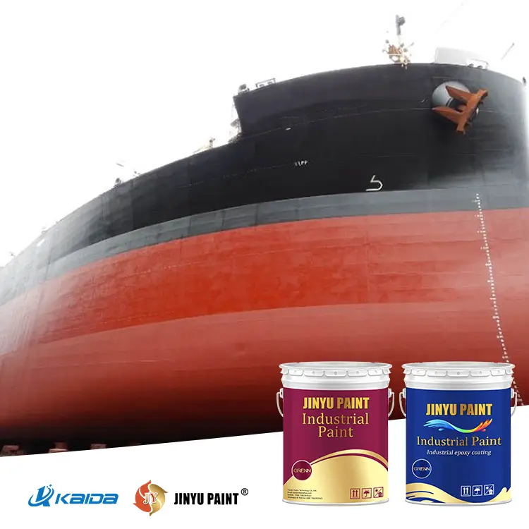 Hohe Anti-Korrosions-Chemie-Schutz Epoxidholz-Schienendecks Barge Antifouling Meeresfarbe für Metall