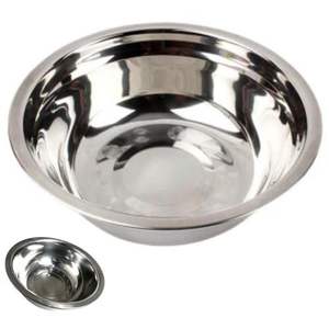 Bol de service en acier robuste pour la restauration professionnelle, avec une construction solide et une finition lisse - Product Image 6