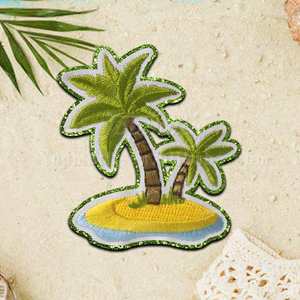 Patch brodé thermocollant de qualité supérieure à motif de branche botanique pour casquettes de baseball, chapeaux, sacs à dos, vestes, vêtements DIY, vente en gros - Product Image 4