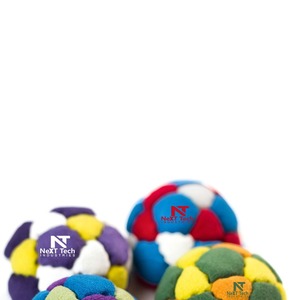 Hacky Sacks, Pelotas de Fútbol de Gamuza Sintética de Super Calidad, 2.5 Pulgadas, Modelo NTI-HS-1109, 350 Piezas/Paquete por NEXT TECH INDUSTRIES - Product Image 6
