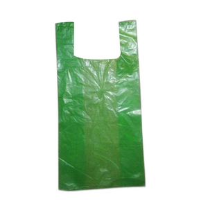 Custom Logo Printing PE <b>Plastic</b> T-Shirt Bags for Retail Shopping Supermarket <b>Kitchen</b> Trash Packaged Shopping Bag - Product Image 1