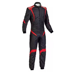 Two Layer One Piece Kart <b>Racing</b> Suit Cordura Genuine Leather Motorbike <b>Jacket</b> Custom Designed for <b>Racing</b> and Protection - Product Image 3