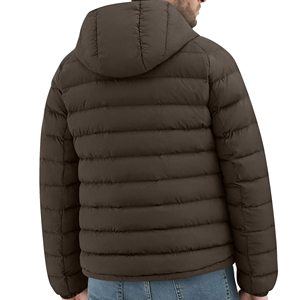 Chaqueta Acolchada con Capucha para Hombre, Personalizada, Cálida, Impermeable, para Invierno, al por Mayor, OEM, ODM - Product Image 5
