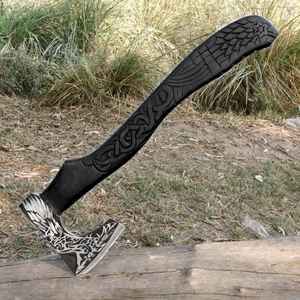 Hacha Vikinga Personalizada de Grado Industrial al por Mayor, Hacha Vikinga Premium con Acero de Alto Contenido de Carbono - Product Image 2