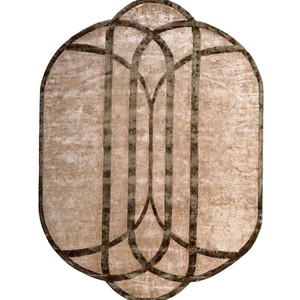 Abstract Irregular Area Rug Modern Designer Tufted Viscose Luxury Carpet Soft Plush Living Room Bedroom Floor Rug Decor - Product Image 2