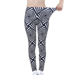 Comfortable High Waist <b>Women</b> <b>Leggings</b> Spandex/Polyester Stretchy Slim Fit Yoga Breathable Quick Dry Casual Activewear Daily - Product Image 1