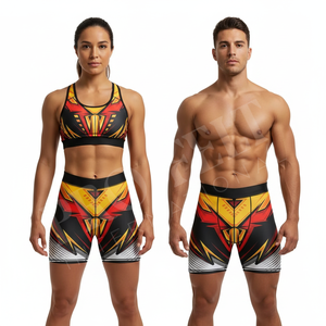 Shorts de compression multi-usages en polyester et élasthanne, qualité supérieure, personnalisables, vente en gros, marque privée acceptée - Product Image 3