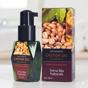 Aceite de Ricino 100% Puro Prensado en Frío para Cabello, Piel y Cuerpo, Natural, Nutritivo, Ideal para Masajes y Cuidado Antienvejecimiento - Product Image 1