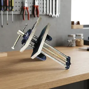 Mâchoire de précision d'étau en acier d'étau manuel robuste de haute qualité pour le travail du bois facile CNC Machines nouveau roulement de noyau d'état - Product Image 3