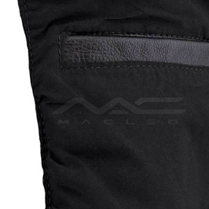Classic Leather <b>Vest</b> Durable Sleeveless Outerwear Smooth Texture Front Pocket Design Button Fastening Wholesale Production - Product Image 5