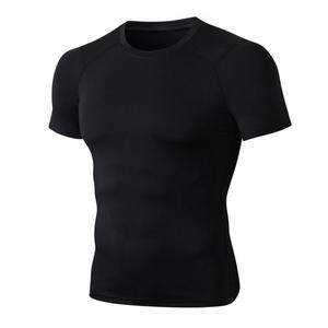 Haut de compression pour homme avec design réversible, technologie de séchage rapide écologique et service OEM de logo personnalisé - Product Image 1