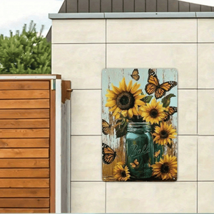 CIFbuy Targa in Alluminio Vintage Rustica 20.3x30.5cm (8x12 Pollici) per Decorazioni Casa con TikTok per Servizio Ritiro Temu, Prodotto Artistico in Metallo - Product Image 4