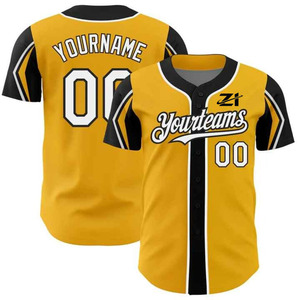 Maillots de baseball pour jeunes, chemises de baseball personnalisées par sublimation, maillots de baseball pour hommes, sublimation, nom et numéro de l'équipe - Product Image 5
