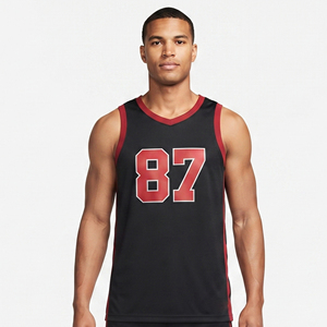 Fabricant en gros de maillots de basket-ball personnalisés avec logo, maillots de basket-ball pour hommes, maillots de basket-ball sans manches pour hommes - Product Image 6