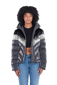 OEM <b>Women</b>’s Premium <b>Puffer</b> <b>Jacket</b> Custom Casual Outdoor Wear For <b>Women's</b> Windproof Zipper Closure Side Pockets <b>Women's</b> Coat - Product Image 1