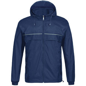 Veste de pluie pour homme, imperméable, légère, coupe-vent, respirante, résistante aux intempéries - Product Image 1