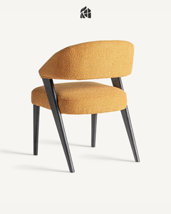 Silla de Comedor Elvarenza de Madera de Teca Sólida de Lujo, Muebles Modernos y Elegantes para Comedor, Hechos a Mano, Ecológicos y de Primera Calidad - Product Image 4