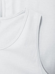 Débardeurs côtelés en coton/fibre de bambou tricotés pour hommes, personnalisables, de haute qualité, sans manches, décontractés, brodés, respirants, vente en gros - Product Image 3