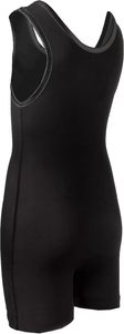 Maillot de lutte pour homme noir, rouge, bleu, imprimé drapeau, sublimé, anti-humidité, ajusté, sans manches, taille élastique, vêtement de sport pour adulte - Product Image 5