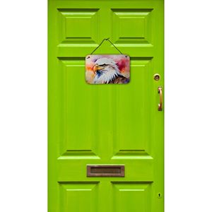 Multicolor NEW 8HX12W Eagle <b>Wall</b> Door Hanging <b>Prints</b> Aluminum Metal Sign for Kitchen Bar <b>Bathroom</b>-Home Decor Plaque - Product Image 2