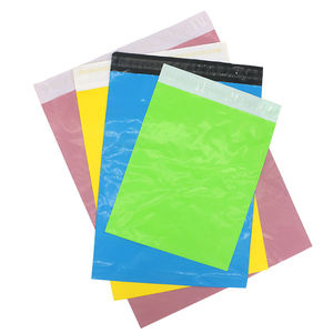 OEM 2026 100% <b>Compostable</b> Mailer Yellow Packaging <b>Bags</b> Eco Friendly Shipping Pouches - Product Image 4