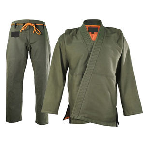 Conjunto de Uniforme de Judo con Logotipo Personalizado en la Parte Delantera, 100% Algodón, Secado Rápido, Transpirable, Unisex, Alta Calidad, Precio de Fábrica - Product Image 1