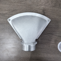Pièces de pulvérisateur pour camions-citerne Hongchang International : Buse à soufflerie type bec de canard en alliage d'aluminium pour camions Jiefang Dongfeng CABS
