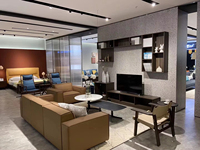 Conjunto de Sofás Seccionales Contemporáneos Cuadrados con Diseño Ajustable y Duradero para Uso de Lujo en Hoteles y Salas de Estar