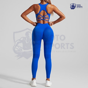 Ensemble de yoga pour femmes, tendance, confortable, coupe ajustée, tissu doux, performance optimale, meilleur fournisseur, vêtements de course et de fitness, léger et respirant - Product Image 5