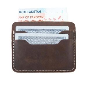 Premium Quality Minimalist Genuine Leather <b>Card</b> <b>Holder</b> <b>Wallet</b> Slim Multi Pocket Unisex Compact Front Pocket Cash Sleeve Products - Product Image 5
