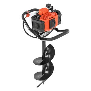 Trivella a Benzina 52cc 1450W con Punte da 6 e 10 Pollici, Trivella a 3 Punte con Due Punte per Trivellazione - Product Image 3