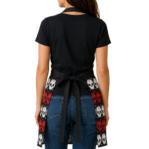 Nouveauté : Tablier de cuisine élégant à motifs pour Halloween, 100% coton, pour la cuisson, fournisseur indien. - Product Image 4