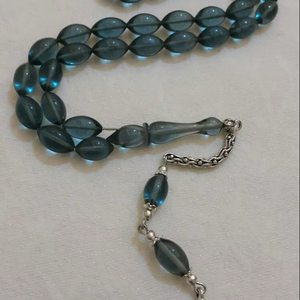 Elegantes cuentas azules para dhikr - Product Image 1